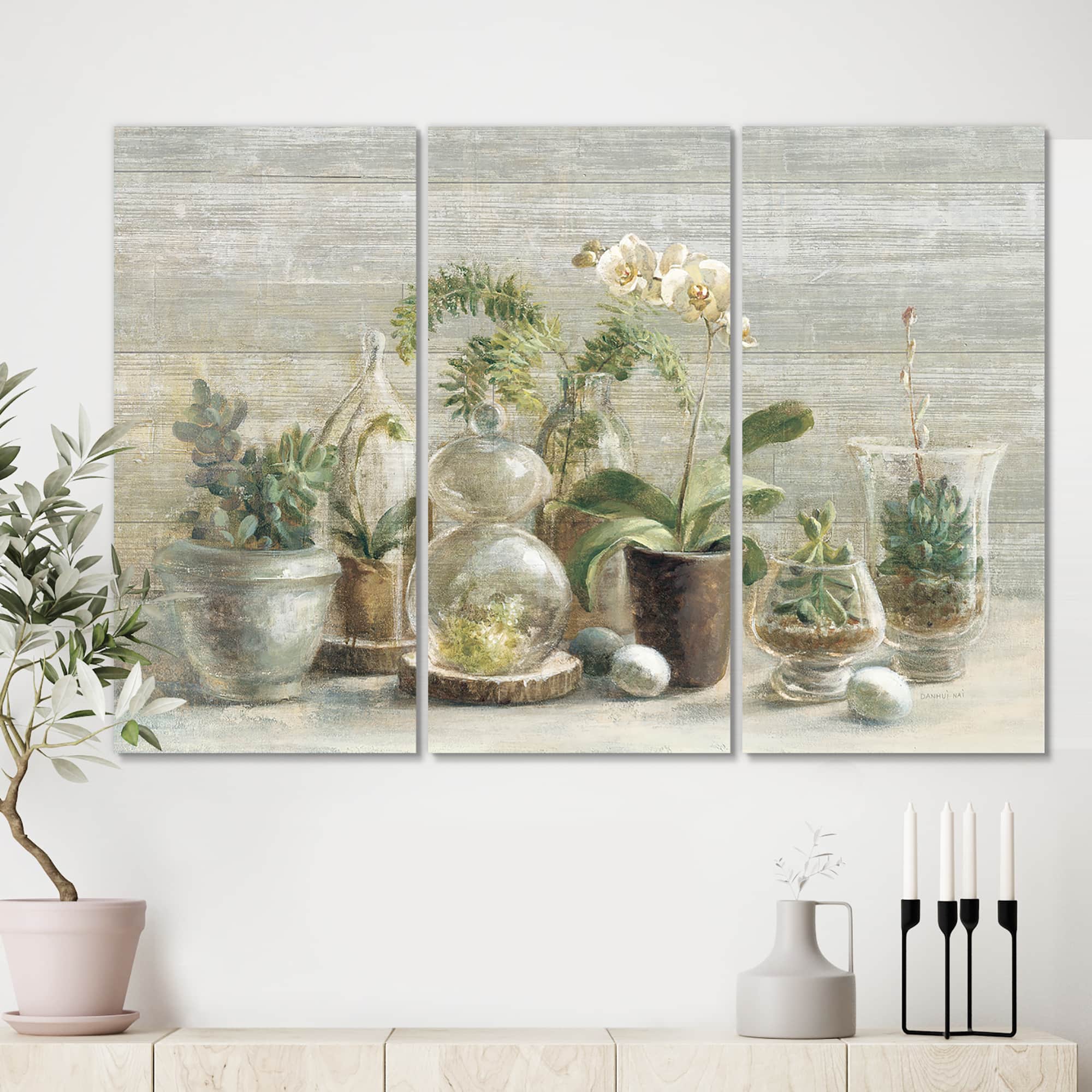 Designart - Composition of Orchids